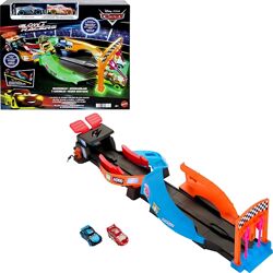 Трек Тачки Перехресний запуск світиться у темряві Cars Glow Racers Track