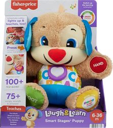 Розумне цуценя умный щенок Фішер прайс Fisher Price Laugh Learn Smart Puppy
