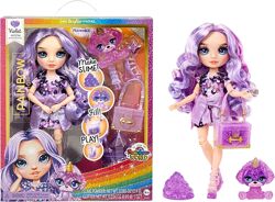 Рейнбоу хай Вайолет фіолетова з слаймом Rainbow High Violet Purple Slime