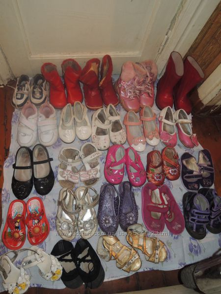 Туфли и обуви для девочки 0-7 лет