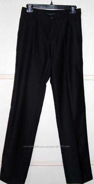 Чёрные школьные брюки на подростка ТМ Gardner, разм. 42-44