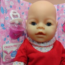 Функциональная кукла-пупс малятко-немовлятко с аксессуарами