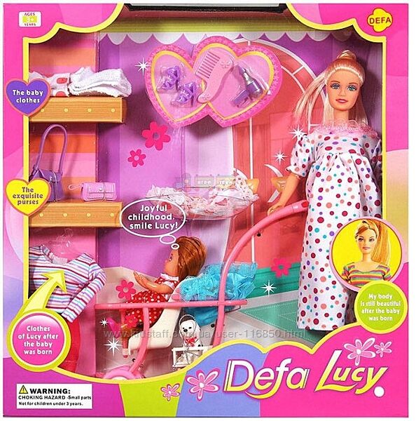 Кукла беременная, Defa Lucy