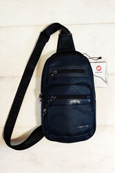 Рюкзак через плече сумка крос-боді TIGERNU T-S8173 темно-синій