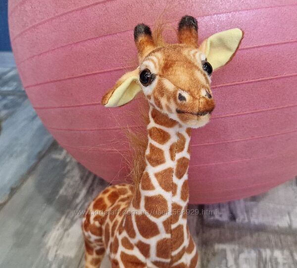 Мягкая игрушка жираф 39 см