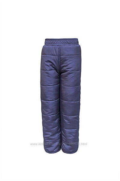 Детские зимние штаны 98/146см синтапон, плащевка