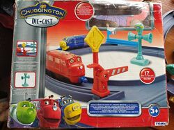 Паровозики Chuggington Чагінгтон та іграшкова залізниця. Набір Tomy.