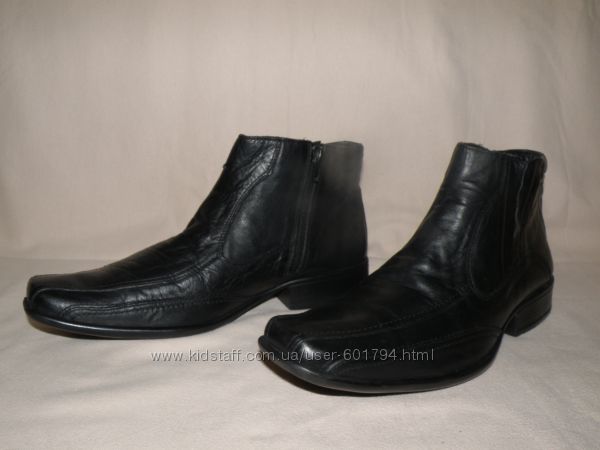 Мужские демисезонные ботинки  Pierre carbin 41р 27 см