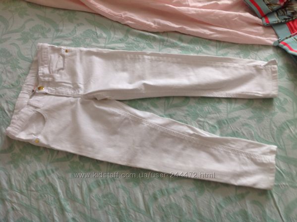 Коттоновые брюки h&m 128 cm 