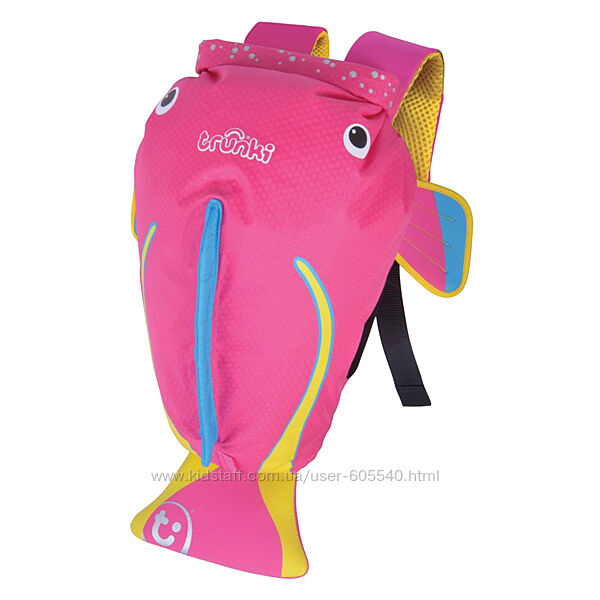 Детский рюкзак Рыбка Trunki розовый 0250-GB01
