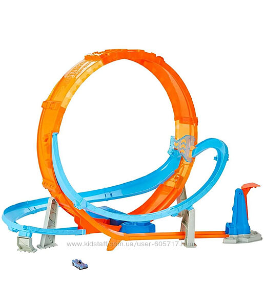 Трек Hot Wheels Action Гігантська петля Шалені зіткнення 