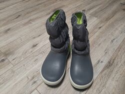 Дитячі зимові чоботи Crocs Crocband Winter Boot оригинал  j5