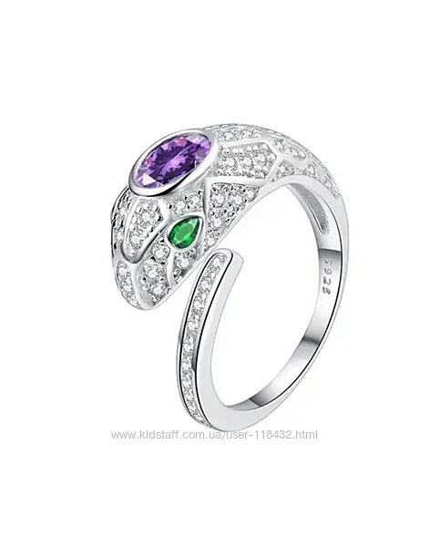 Серебряное кольцо Безразмерное