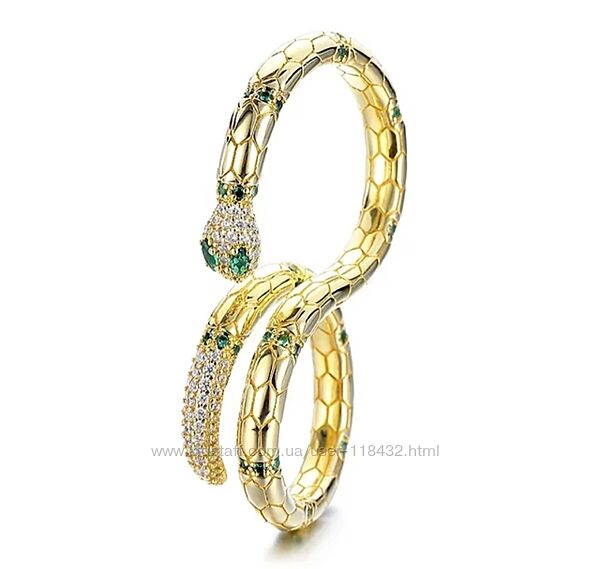 Серебряное кольцо на 2 пальца