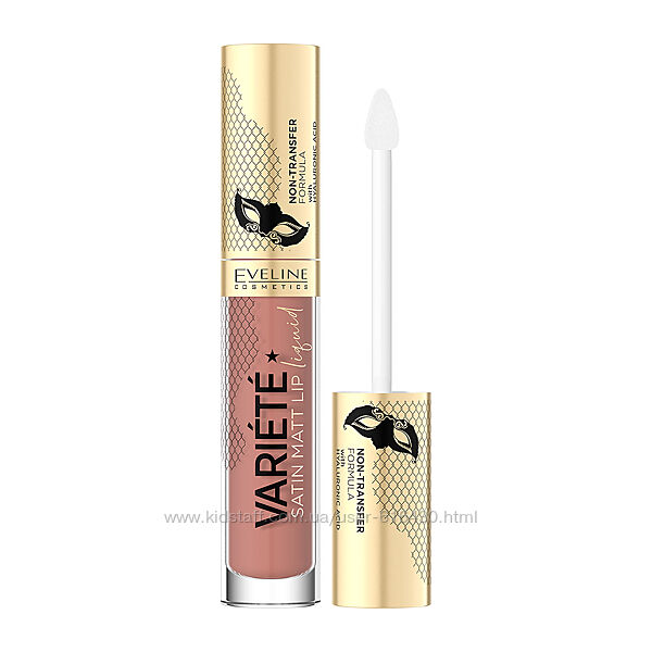  Eveline Cosmetics Variete Satin Matt Lip Liquid Lipstick Рідка помада для 