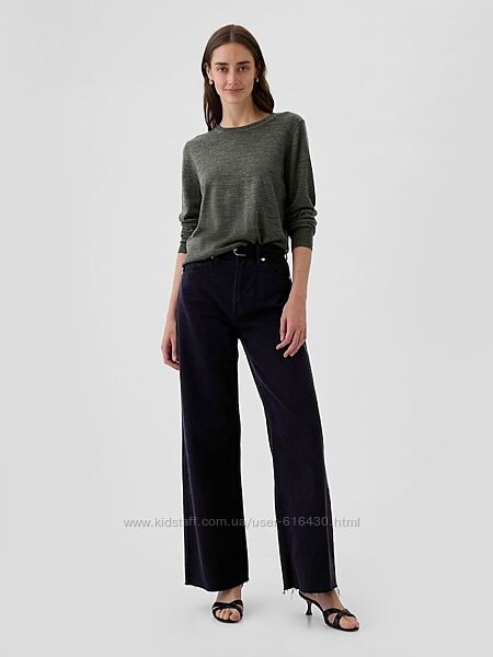 Gap merino wool джемпер з круглим вирізом із мериносової вовни 