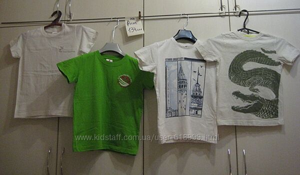 Дитячі футболки на ріст 98 - 152 см