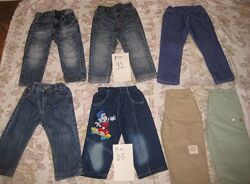 Продажа   дитячих штанів -джинсів на ріст 86 -152см.