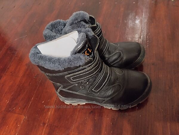 Зимние ботинки Зимові ботінки Кожа натуральная 