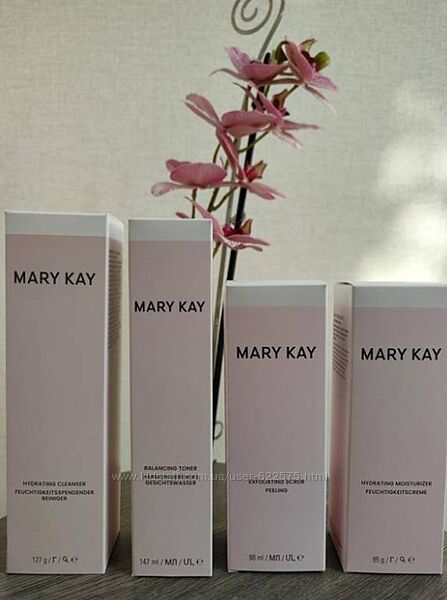 Набір засобів для зволоження і матування шкіри mary kay 
