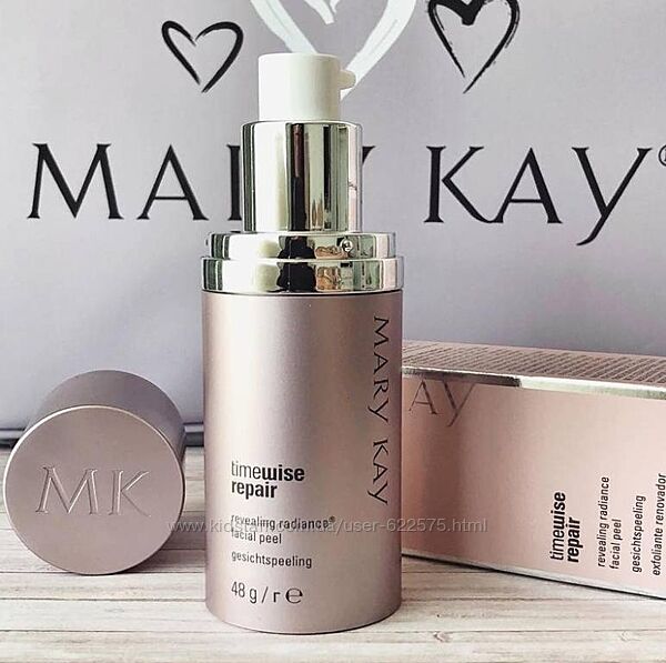 Гліколевий пілінг особи timewise repair від mary kay мері кей