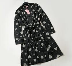 Новый вискозный халат в сердечки Boux Avenue