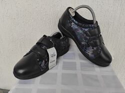 Туфли кожанние на широкую проблемную ногу Easy Fit р.39