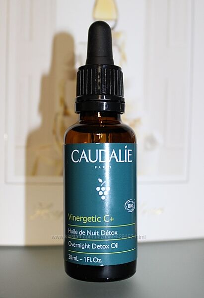 Ночное масло для лица Caudalie Vinergetic C overnight detox oil