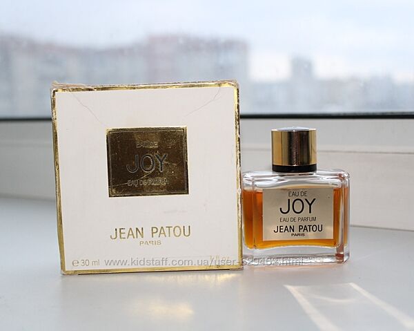 Винтажный аромат Eau de Joy от Jean Patou