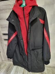 Демі куртка парка 46-48 розмір