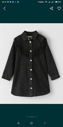 Джинсовое платье Zara 128