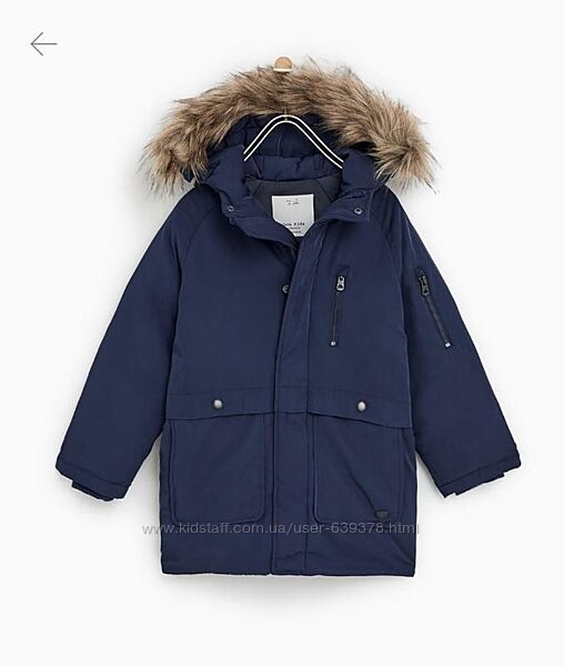 Пуховик Zara 128