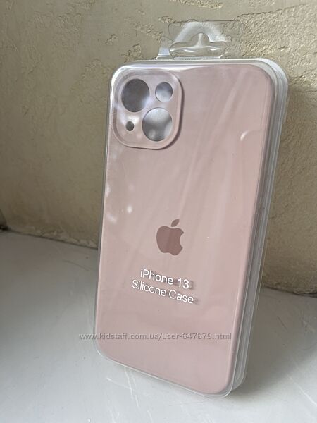 Чехол чохол силиконовый iPhone айфон 13, 13 pro нюд бежевый бежевий светлый