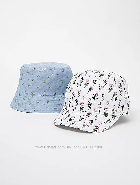Кепка George Blue Floral Bucket 4-8 лет, 104-128 см