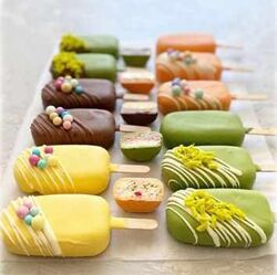 Чизкейки-эскимо 4. 6 вкусов elvira cake art Эльвира Мильченко