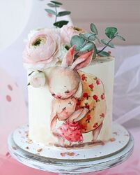 Рисунок по шоколаду в технике акварель Олеся Яшина