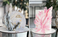 Современный декор из вафельной бумаги. Вафельная композиция Кристина Лова