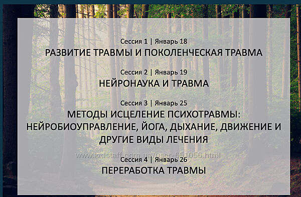 Курс о психотравме и её лечении Бессел Ван Дер Колк