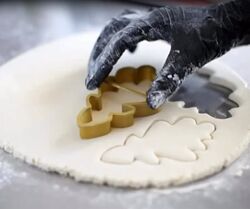 Белое пряничное тесто koritsa bakery