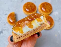 Тарталетки Карамельная груша со сливочным сыром Анна Томильчик