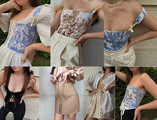 Светлана Боева 3 разных Исторический корсет Классический корсаж