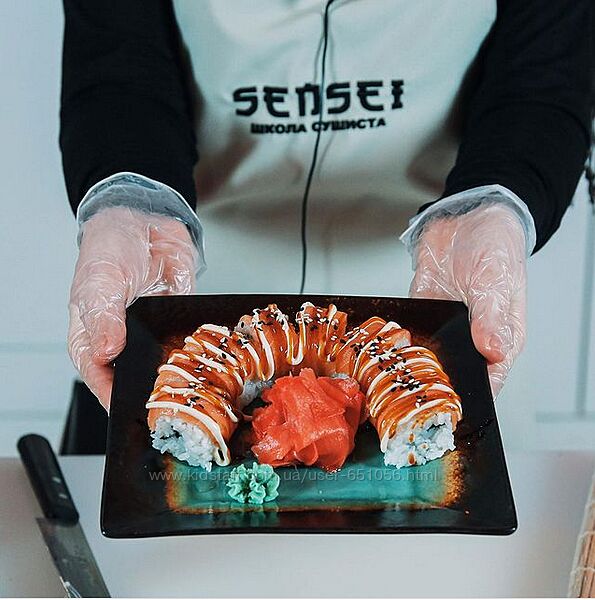 Мастер-сушист Школа сушиста Sensei суши и роллы