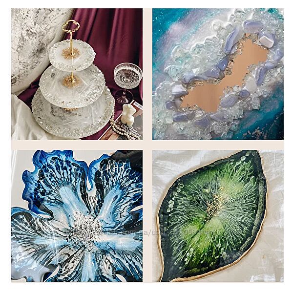 Домашний декор Resin Art Ольга Галецкая