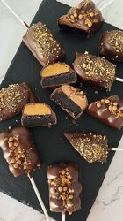 Brownie Sticks. Брауни на палочке Людмила Гуркова, nataliemereacre
