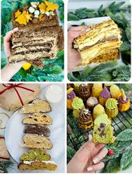 Новогодние торты и рождественская выпечка Надежда Архипова