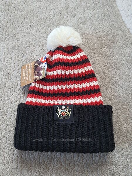 Шапка вовна натуральна Англія на вік від 7 років