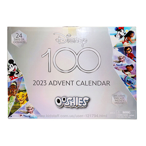 23975 Oоshies Адвент-календарь Дисней 100