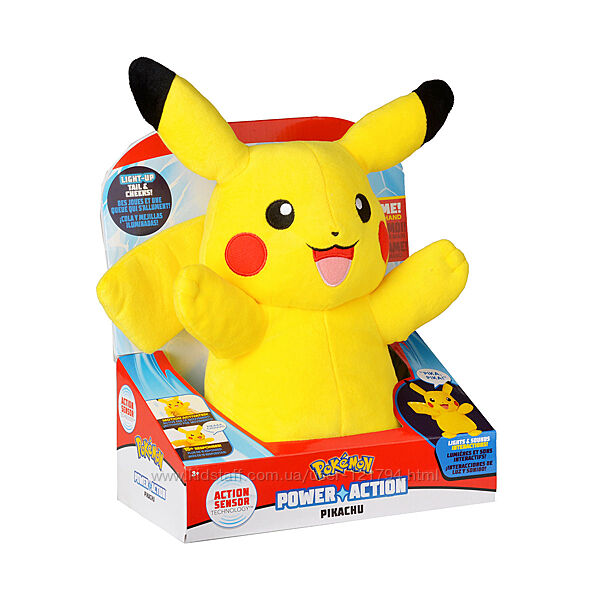 Интерактивная мягкая игрушка Pokemon Пикачу 97834