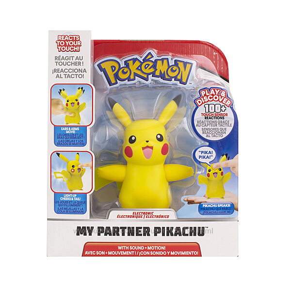 Интерактивная игрушка Pokemon Мой друг Пикачу 97759