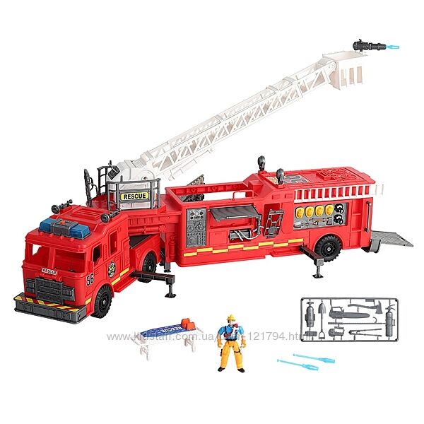 Motor Shop Спасатели Гигантская пожарная машина 546058, длина 76 см